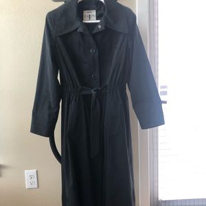 Vintage black Nordstrom Trench coat